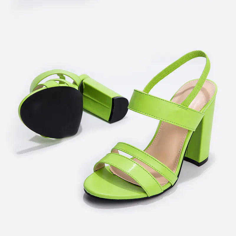 High-Heeled Stiletto Sandals for Summer Fashion