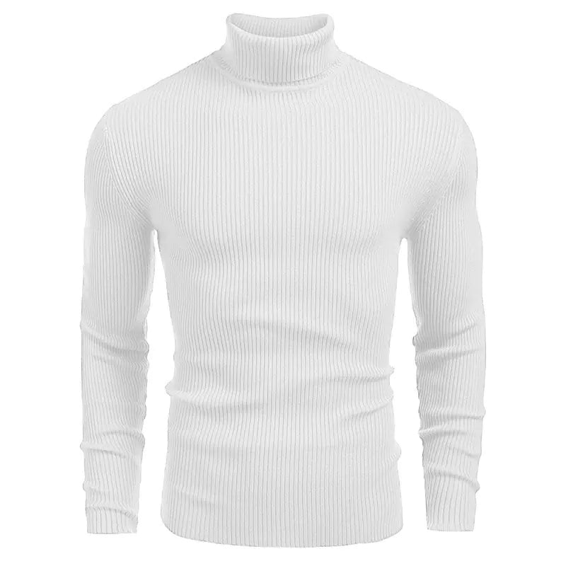 Men's High-Neck Sweater for Autumn and Winter