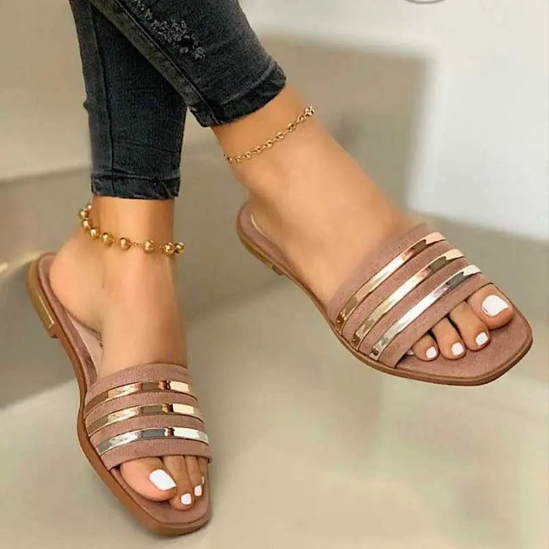 Comfortable Flat Slippers Sandals for Every Season