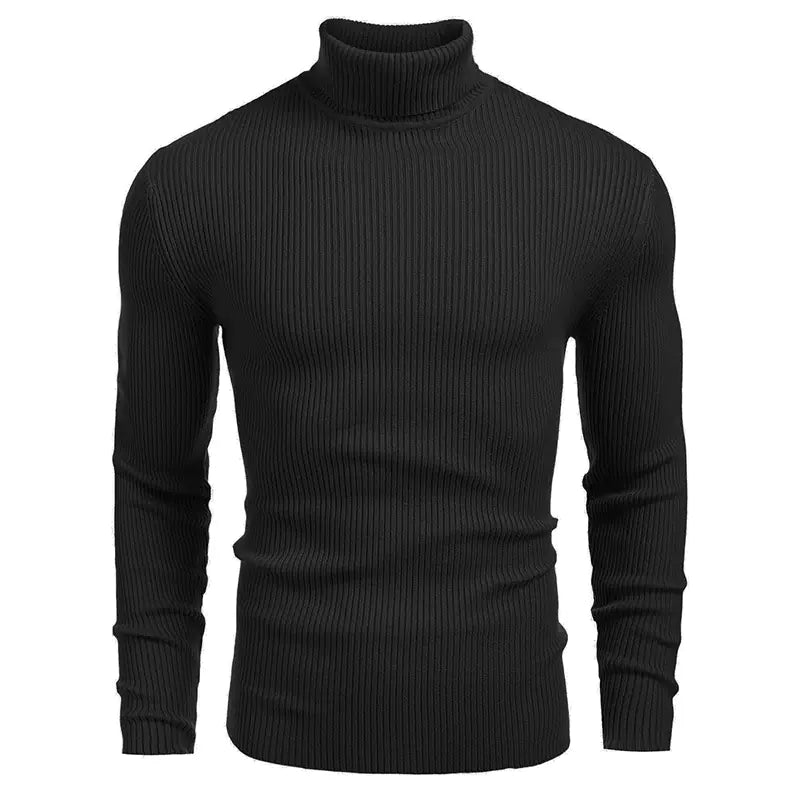 Men's High-Neck Sweater for Autumn and Winter